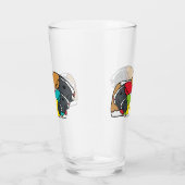 Guinea Schweine Glas (Rechts)