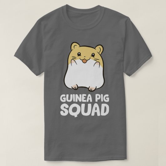 Guinea Schweine Guinea Schweinekuppe T-Shirt (Design vorne)
