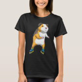 Guinea Schweine Inline Skaten Roller Skate T-Shirt (Vorderseite)