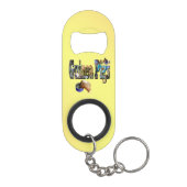 Guinea Schweine ist das Wort, Flaschenöffner-Keyri Mini Flaschenöffner (Rückseite)