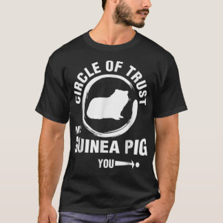 Guinea Schweine Kreis von Vertrauenspersonen Fraue T-Shirt