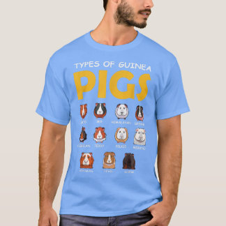 Guinea Schweine Lover Süße Tier Haustiere Nagetier T-Shirt