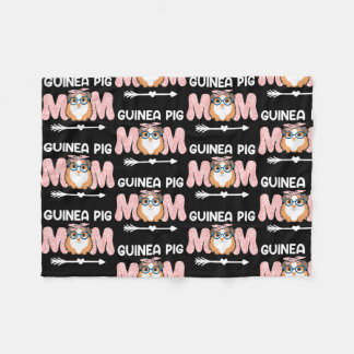 Guinea Schweine Mama Funny Rodents Fleecedecke