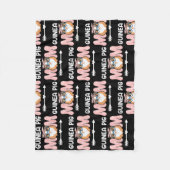 Guinea Schweine Mama Funny Rodents  Fleecedecke (Vorderseite)