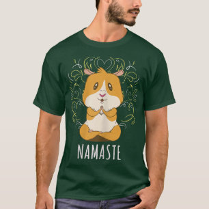 Guinea Schweine Medizin Namaste Yoga T-Shirt
