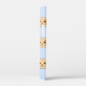 Guinea Schweine Muster auf Pastellblau. Case-Mate iPhone Hülle (Rückseite / Rechts)