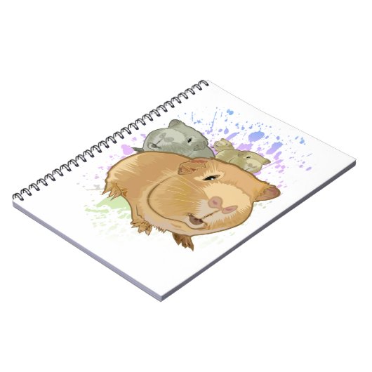 Guinea Schweine Notizblock (Linke Seite)