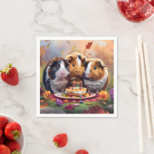 Guinea Schweine Party Serviette (Beispiel)