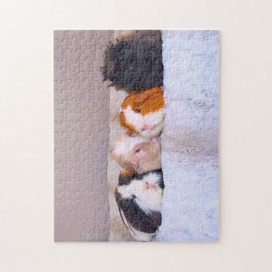 Guinea Schweine Puzzle (Vertikal)