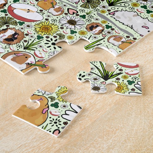 Guinea Schweine Puzzle (Seite)