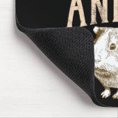 Guinea Schweine sind mein Geist Tier Mousepad (Ecke)