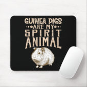 Guinea Schweine sind mein Geist Tier Mousepad (Mit Mouse)