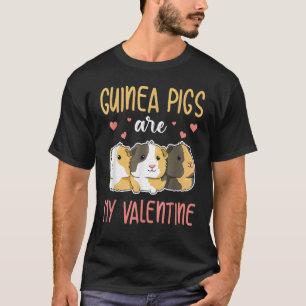 Guinea Schweine sind mein Valentindesign für eine  T-Shirt