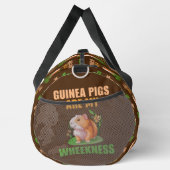 Guinea Schweine sind meine Mühe auf Braun Duffle Bag (Rechts)