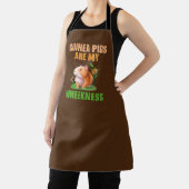 Guinea Schweine sind meine Mühe auf Braun Schürze (InSitu)