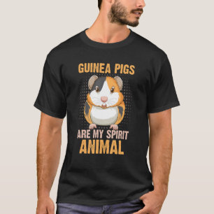 Guinea Schweine sind meine Spirit Animal Furry Pot T-Shirt