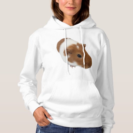 Guinea-Schweine-Sweatshirt Hoodie (Vorderseite)