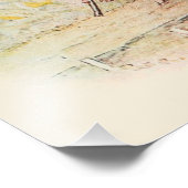 Guinea Schweine und Gartenwerkzeuge Fotodruck (Ecke)