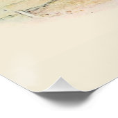 Guinea Schweine und Gartenwerkzeuge Poster (Ecke)