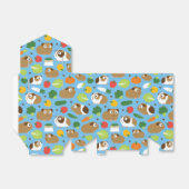 Guinea Schweine und ihre Leckereien Geschenkschachtel (Ungefaltet)