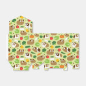 Guinea Schweine und ihre Leckereien Geschenkschachtel (Ungefaltet)