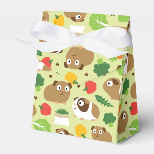 Guinea Schweine und ihre Leckereien Geschenkschachtel (Vorderseite)