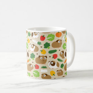 Guinea Schweine und ihre Leckereien Kaffeetasse