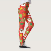 Guinea Schweine und ihre Leckereien Leggings (Rechts)