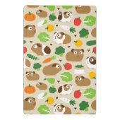 Guinea Schweine und ihre Leckereien Mini Klemmbrett (Rückseite)