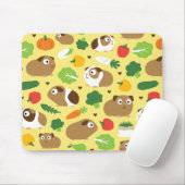 Guinea Schweine und ihre Leckereien Mousepad (Mit Mouse)