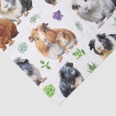 Guinea Schweine und Sukkulturen Seidenpapier (Detail)