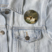 Guinea Schweine (von George Morland) Button (Beispiel)