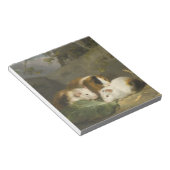 Guinea Schweine (von George Morland) Notizblock (angewinkelt)