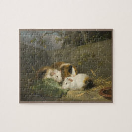 Guinea Schweine (von George Morland) Puzzle