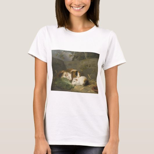 Guinea Schweine (von George Morland) T-Shirt (Vorderseite)