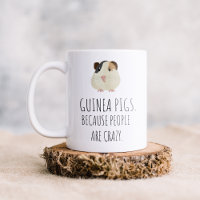 Guinea Schweine, weil Menschen verrückte Kaffee-Ta