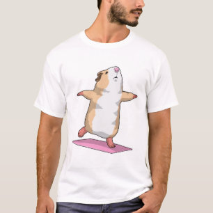 Guinea Schweine Yoga Medizin Fitness T-Shirt