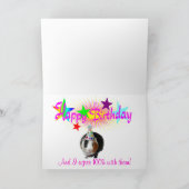 Guinea Schweine zum Geburtstag Karte (Innenseite)