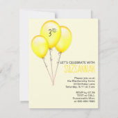 Guinea Schweineborloons Custom Geburtstag Einladun Einladung (Rückseite)