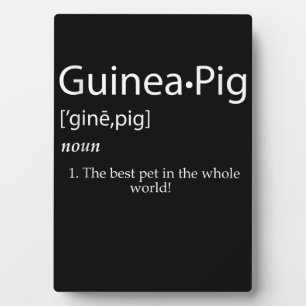 Guinea SchweineDefinition - Bestes Tier für Kinder Fotoplatte