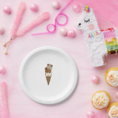 Guinea Schweineeis Pappteller (Party)