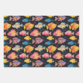 Guinea Schweinefleisch, Frosch und Fischkreide Zei Geschenkpapier Set (Vorderseite 3)