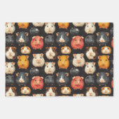 Guinea Schweinefleisch, Frosch und Fischkreide Zei Geschenkpapier Set (Vorderseite)