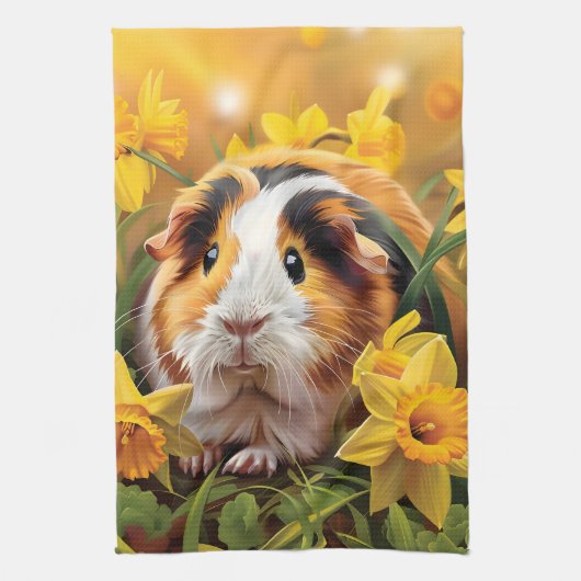 Guinea Schweinefleisch Geschirrtuch (Vertikal)