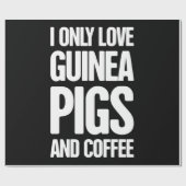 Guinea Schweinefleisch Guinea Schweinezüchter Geschenkpapier (Flach)