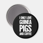 Guinea Schweinefleisch Guinea Schweinezüchter Magnet (Vorderseite/Rückseite)