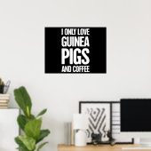 Guinea Schweinefleisch Guinea Schweinezüchter Poster (Heimbüro)