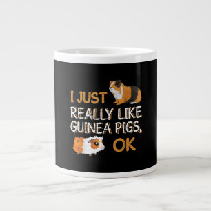 Guinea Schweinefleisch Ich mag Guinea Schwein Ei Jumbo-Tasse