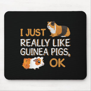 Guinea Schweinefleisch Ich mag Guinea Schwein Ei Mousepad