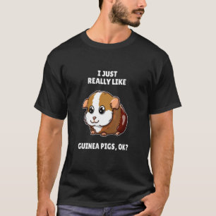 Guinea Schweinefleisch Ich mag Guinea Schwein Ei T-Shirt